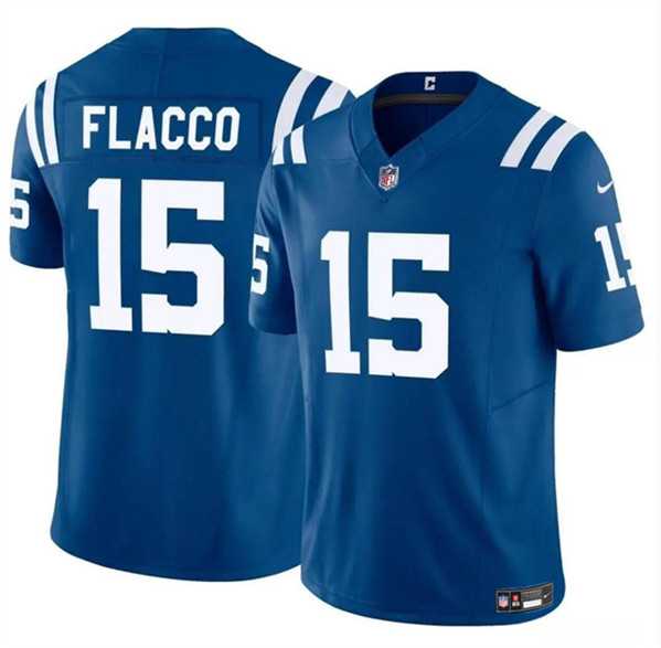 Youth Indianapolis Colts #15 Joe Flacco Blue 2024 F.U.S.E. Vapor Untouchable Limited Stitched Jersey Dzhi,We sell and wholesale Youth Indianapolis Colts #15 Joe Flacco Blue 2024 F.U.S.E. Vapor Untouchable Limited Stitched Jersey Dzhi on line form chian!